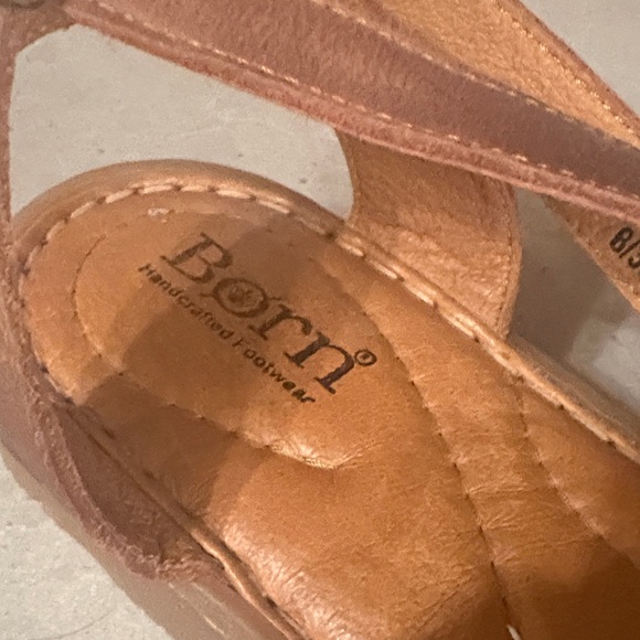 Born Brown Leather Sandals - Picture 2 of 6